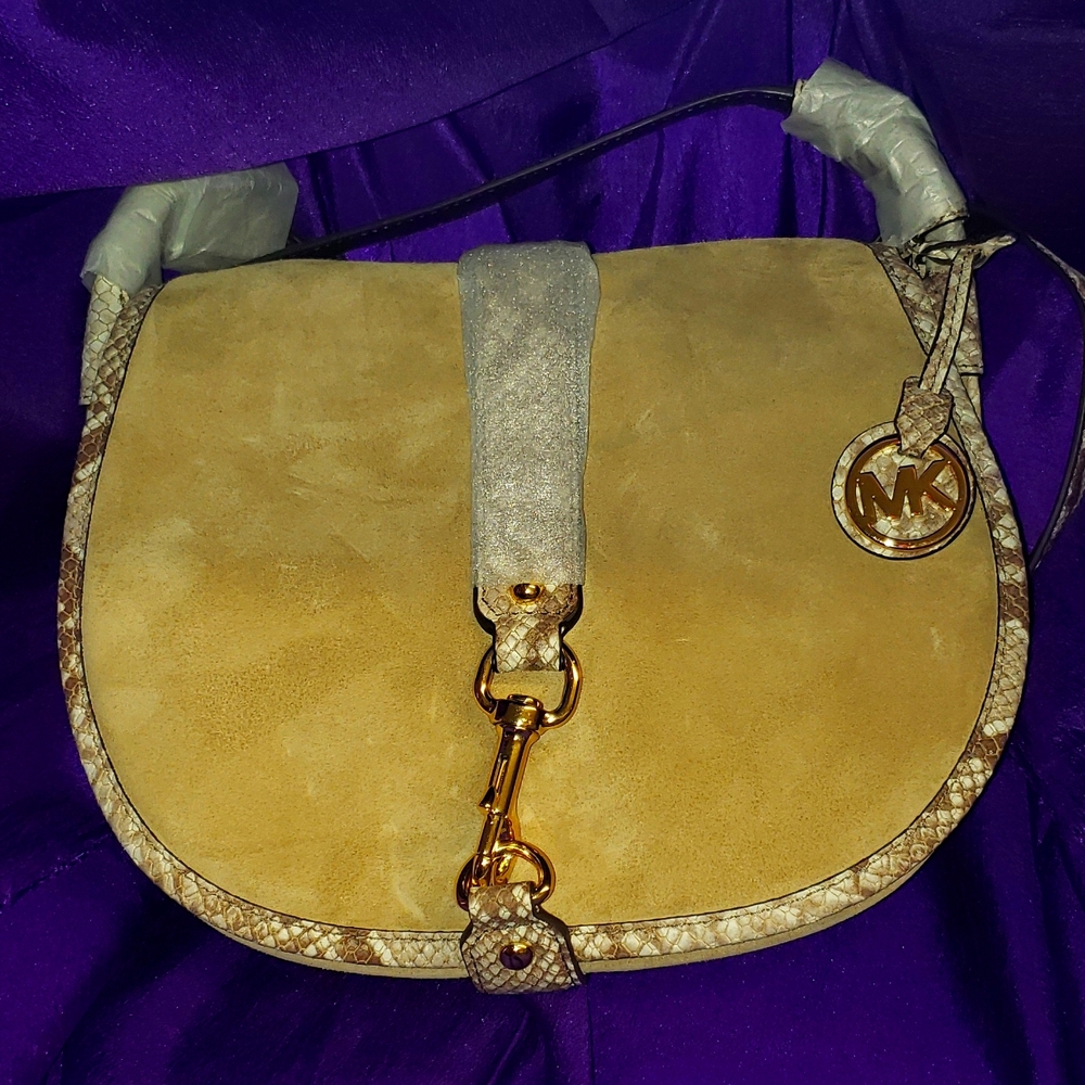 Michael Kors Snake Skin Purse NWT